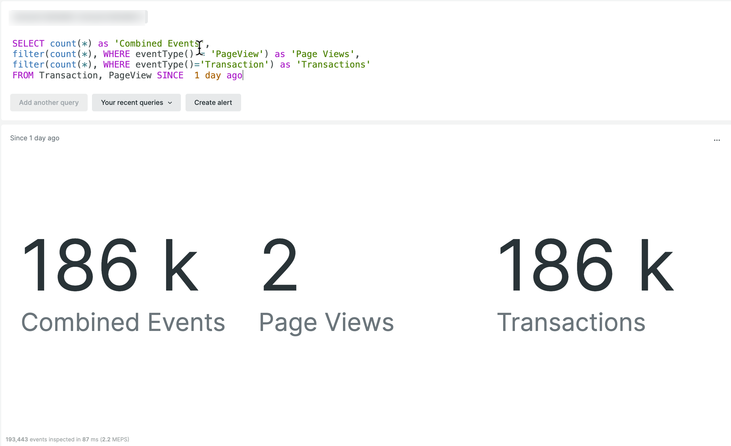 filter() function for events across multiple dimensions