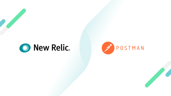 New RelicとPostmanのロゴを示す画像