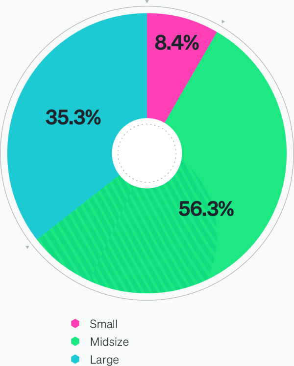 Respondent organization size