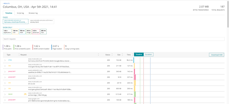 New Relic One traces