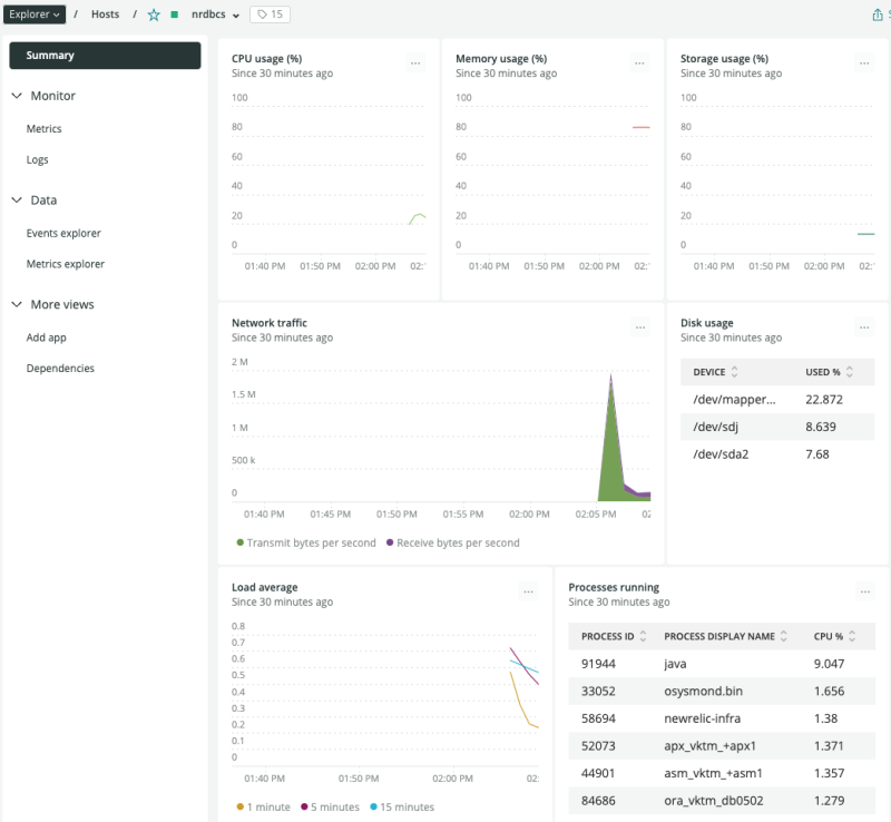 newrelic-dbcs2