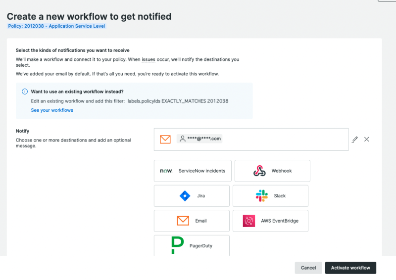 create workflow