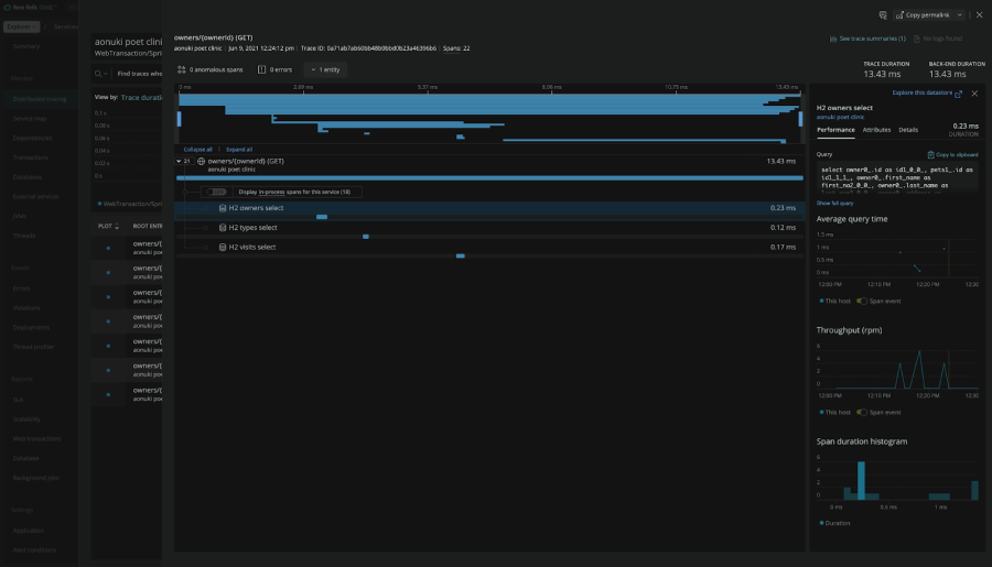 Problematic Traces in Azure Spring Cloud Apps