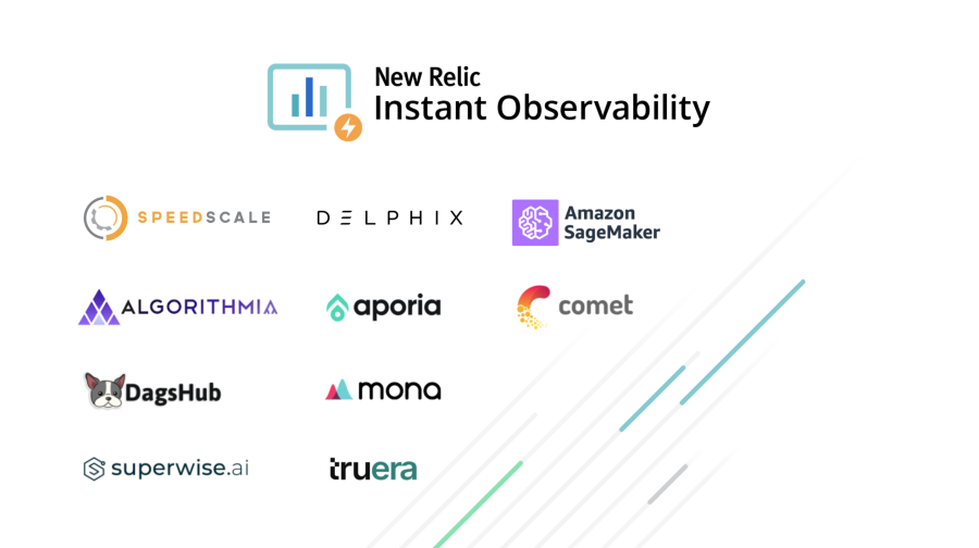 New Relic Instant Observability additional quickstart integration partners December 2021