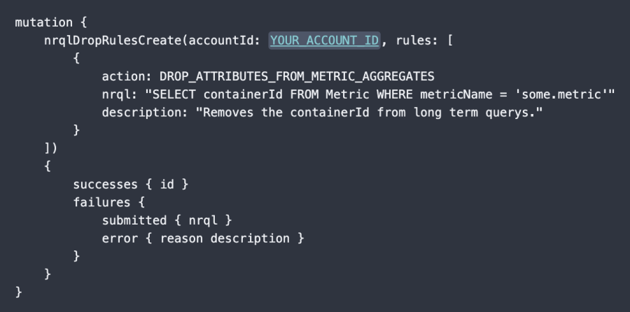 A sample of how to use metric aggregate pruning