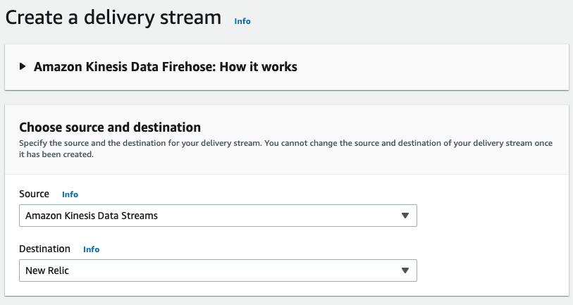 Kinesis Source and Destination