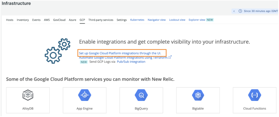 gcp integration