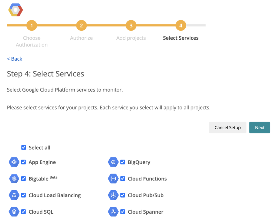 gcp integration