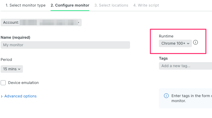 configure monitor