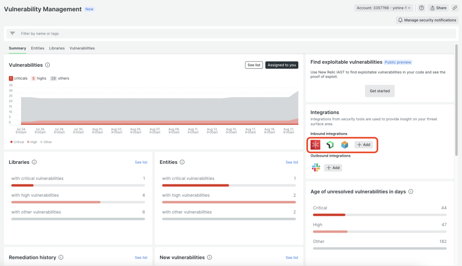 Vulnerability Management UI in Trivy