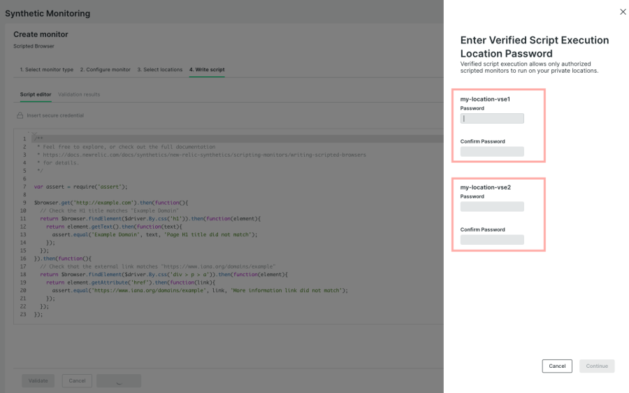 Enter password for VSE