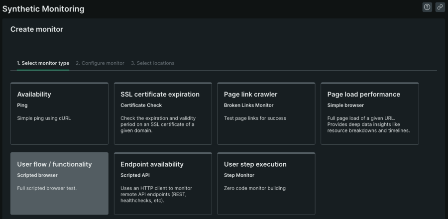 user login create monitor