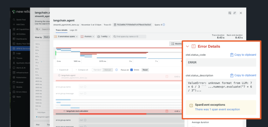 Tracking and addressing errors in production