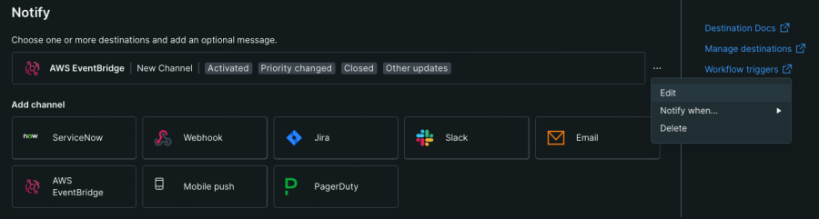 Trigger alert setup in New Relic