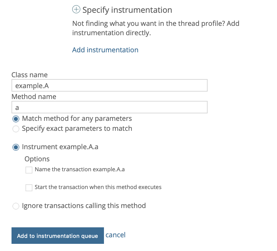 Custom Instrumentationに設定を追加する