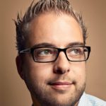 PHP developer and entrepreneur Dries Buytaert headshot.