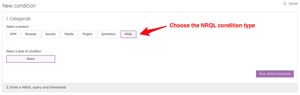 nrql alerts dashboard example