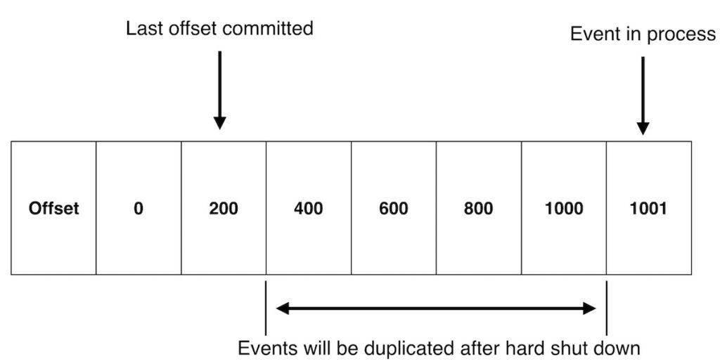 Data duplication in a topic partition